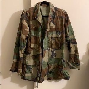 Oversized Military Jacket